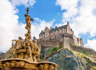 Khám phá lâu đài Edinburgh – Công trình tráng lệ và nhiều bí ẩn khi du lịch Anh