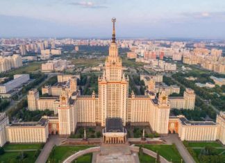 Vẻ đẹp của ngôi trường đại học danh giá tại Nga – Đại học Lomonosov